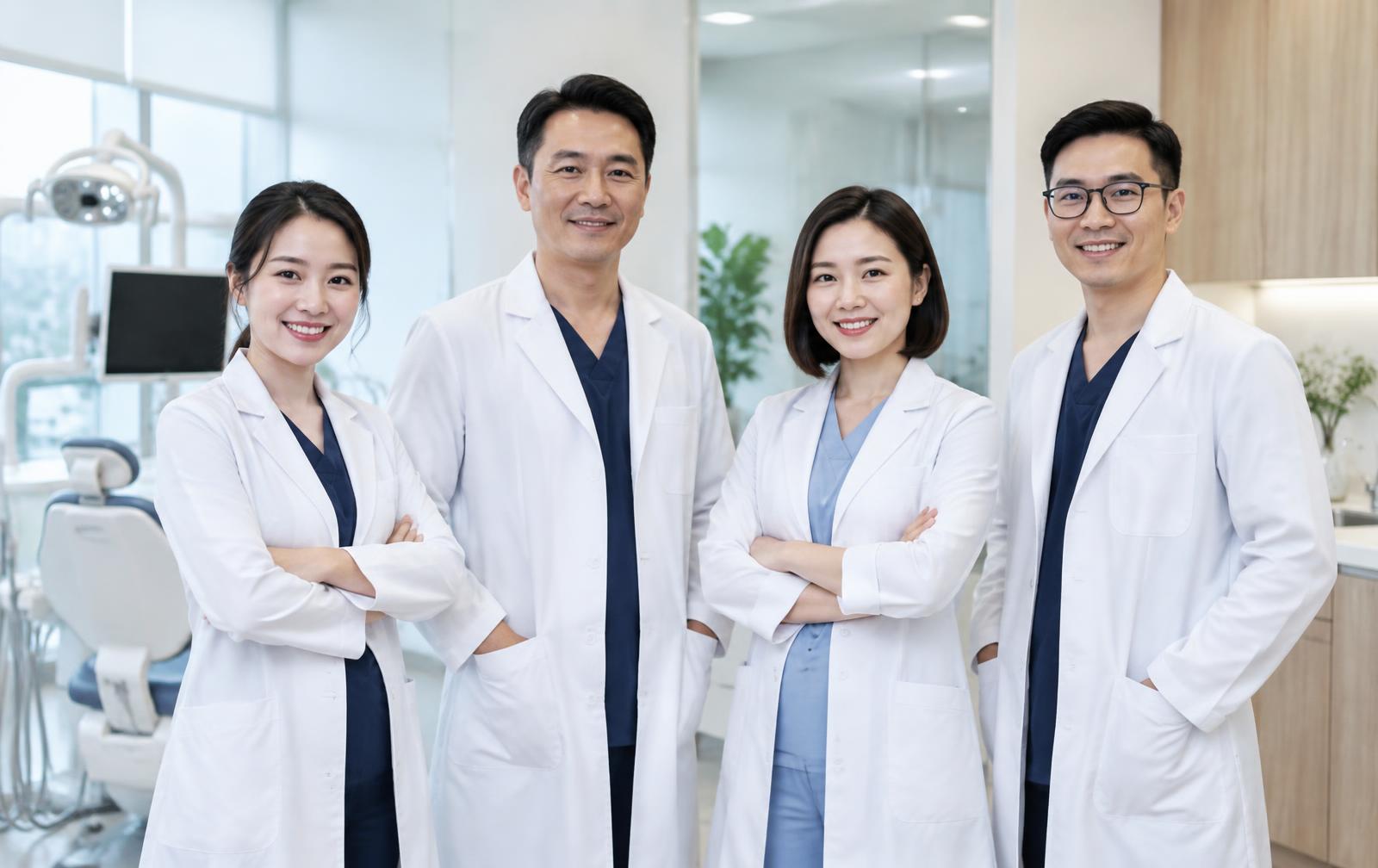 Đội ngũ bác sĩ nha khoa Aurelia